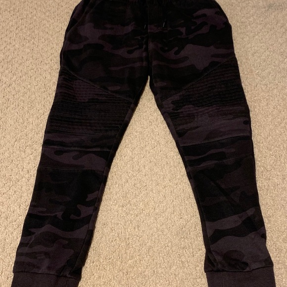 Boy’s Urban Planet Brown Camouflage Jogger Pants - Picture 1 of 2